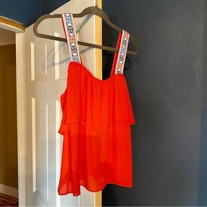 J. Crew Factory Tiered Tank Top